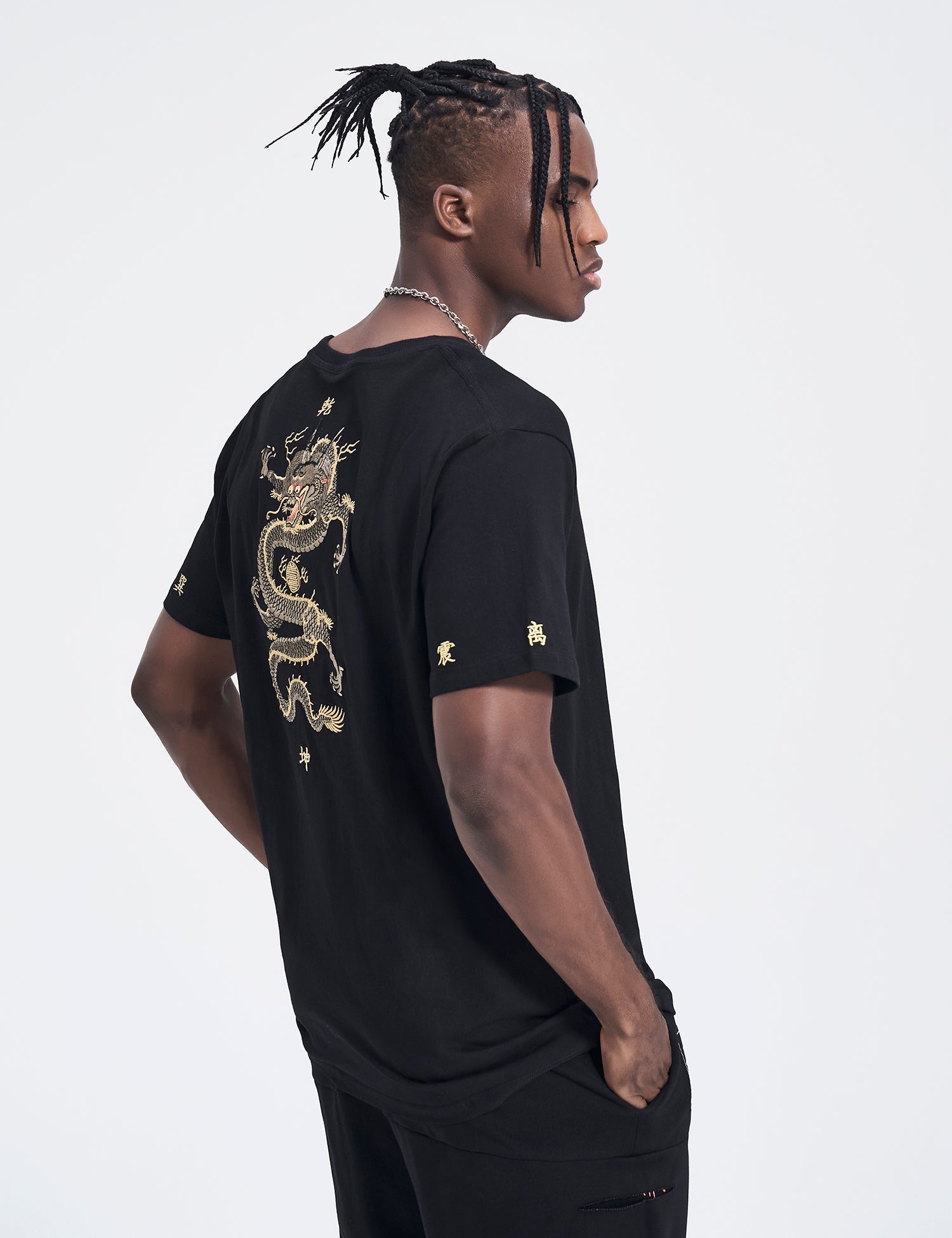 Dragon Rebirth Embroidery Tee | TBP2