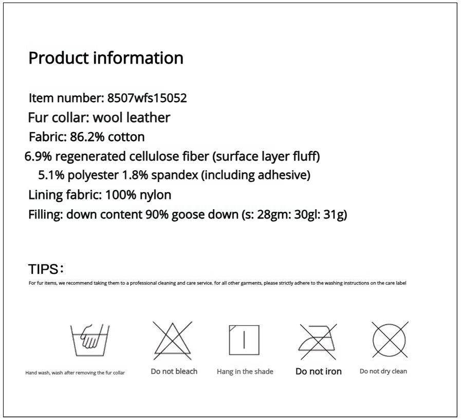 Firelady Fur Women's Genuine Fur Denim Parka | Detachable Fur Collar & White Goose Down Fill ‘Wander Free’