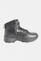 Scout Hot Weather 6" Boot with Side Zip & Polishable Toe | Black