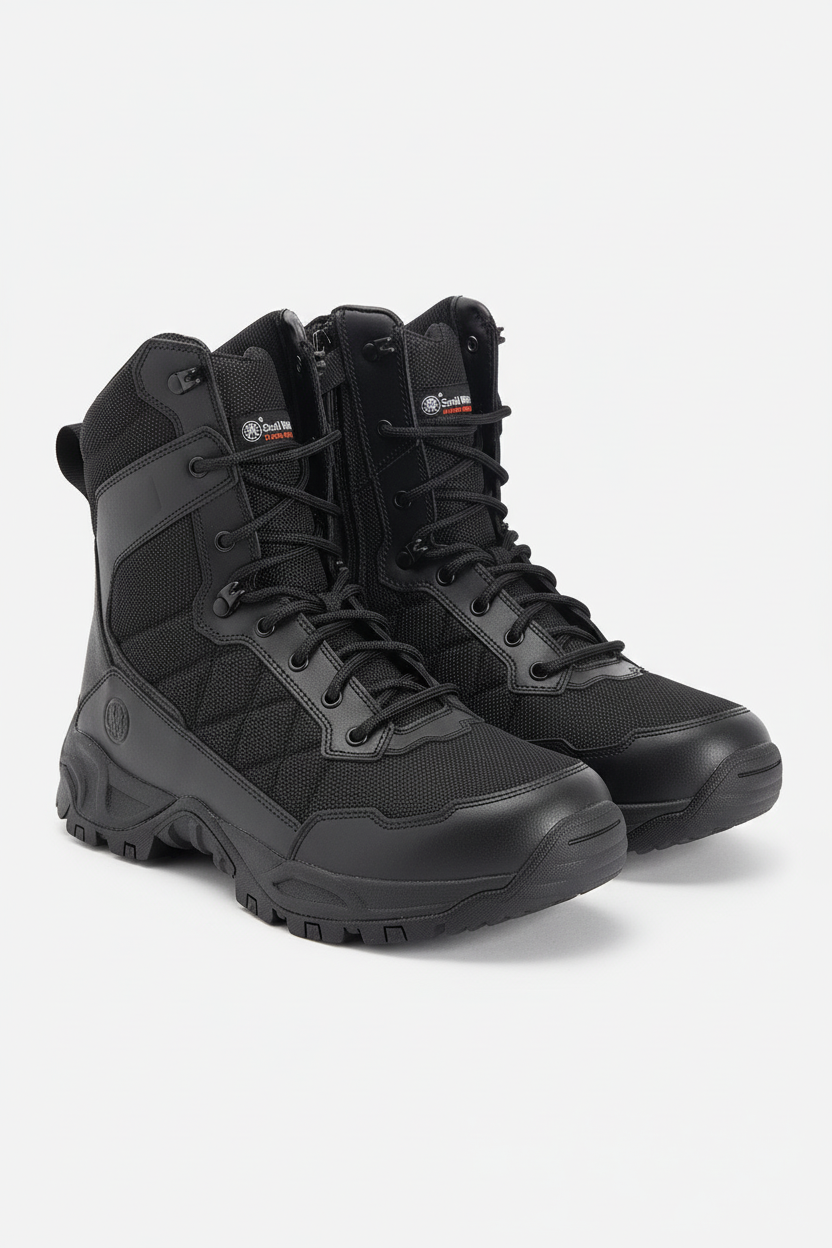 Scout Hot Weather 8" Boot with Side Zip | Black