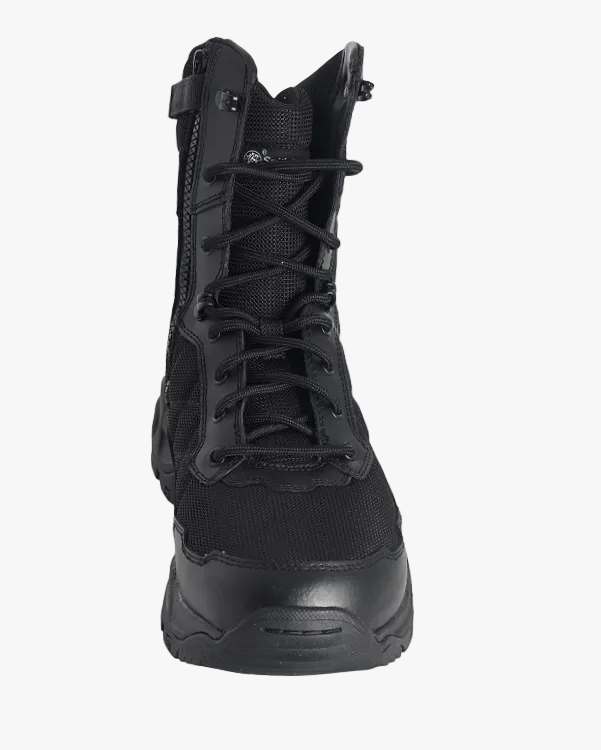 Scout Hot Weather 8" Boot with Side Zip | Black