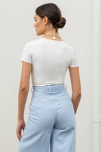 The Workshop Studio X-Luxe Fit Cropped Tee