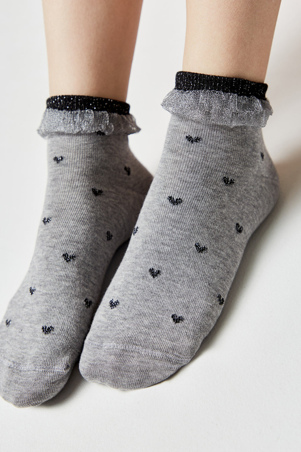 Conte Cotton Socks Classic | 243 Airy Sole and Lurex