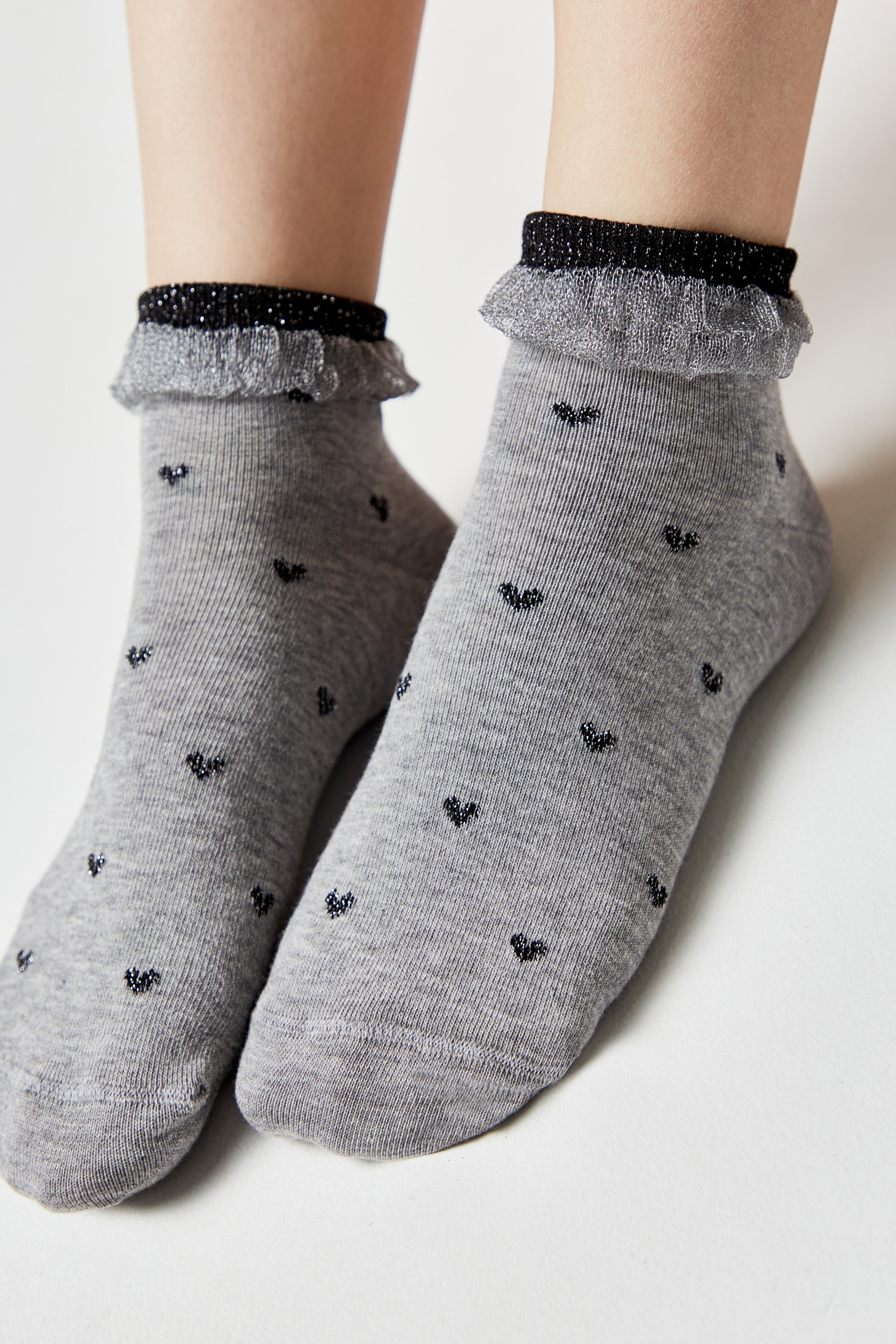Conte Cotton Socks Classic | 243 Airy Sole and Lurex