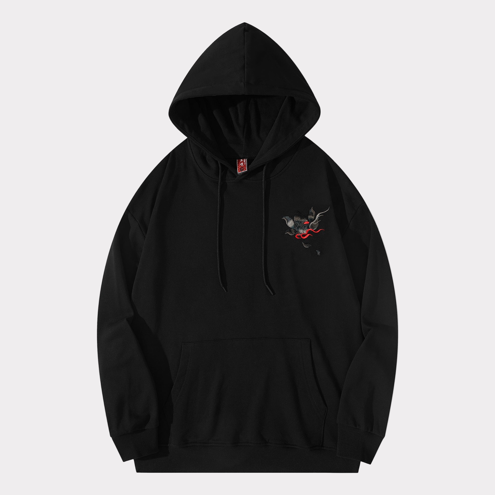 Reindeer Embroidery Hoodie | KH9229