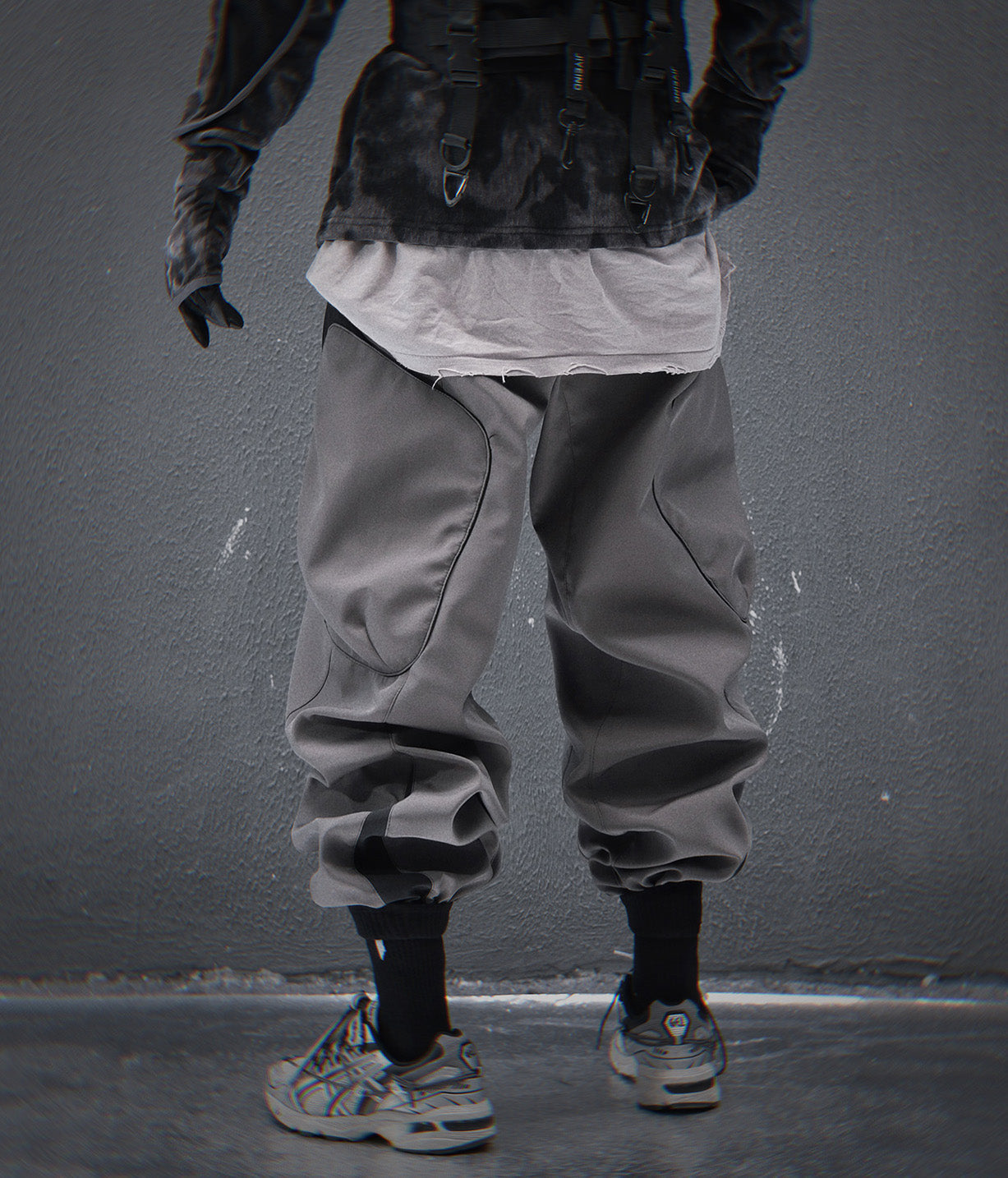 Grey Alien Tech Joggers | HiP44