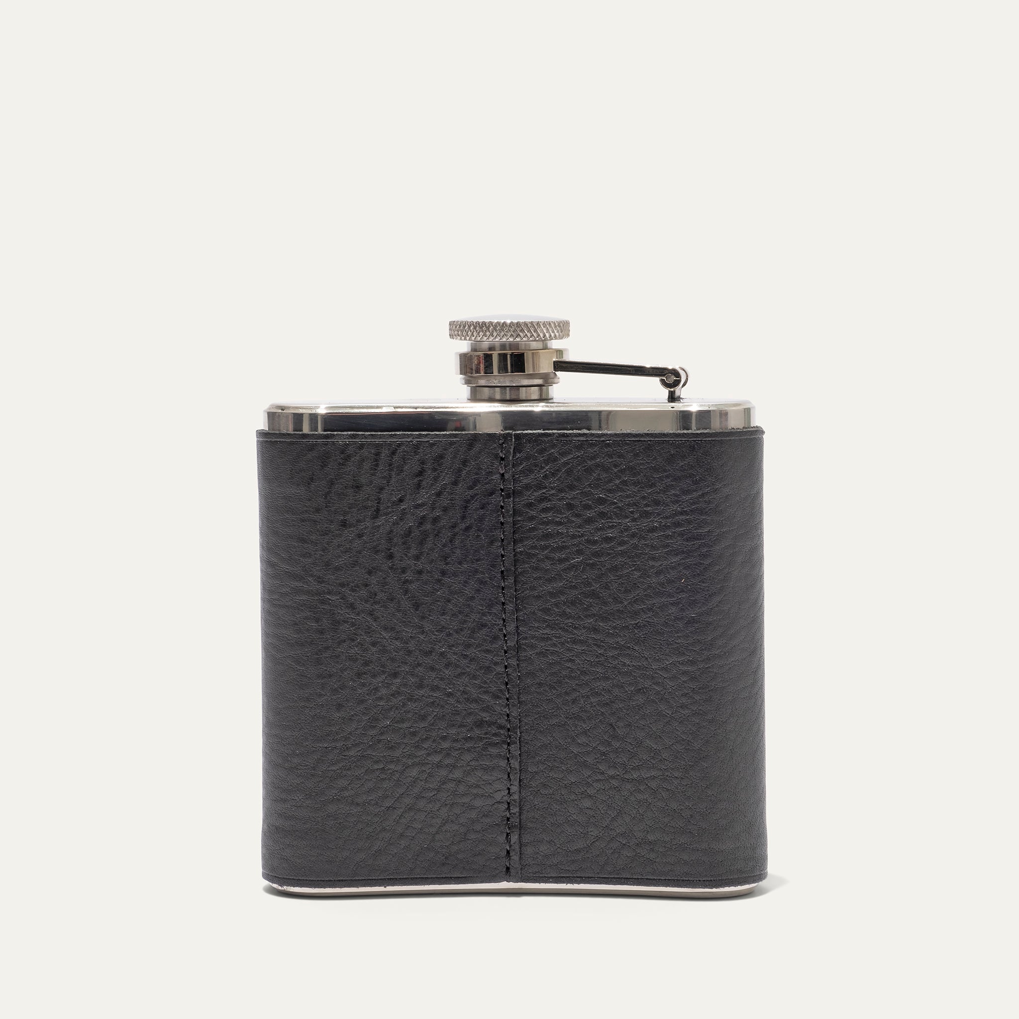 Leather & Stainless Steel Flask