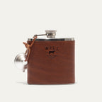 Leather & Stainless Steel Flask