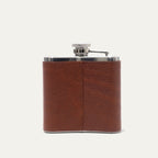 Leather & Stainless Steel Flask