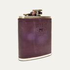 Leather & Stainless Steel Flask