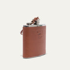 Leather & Stainless Steel Flask