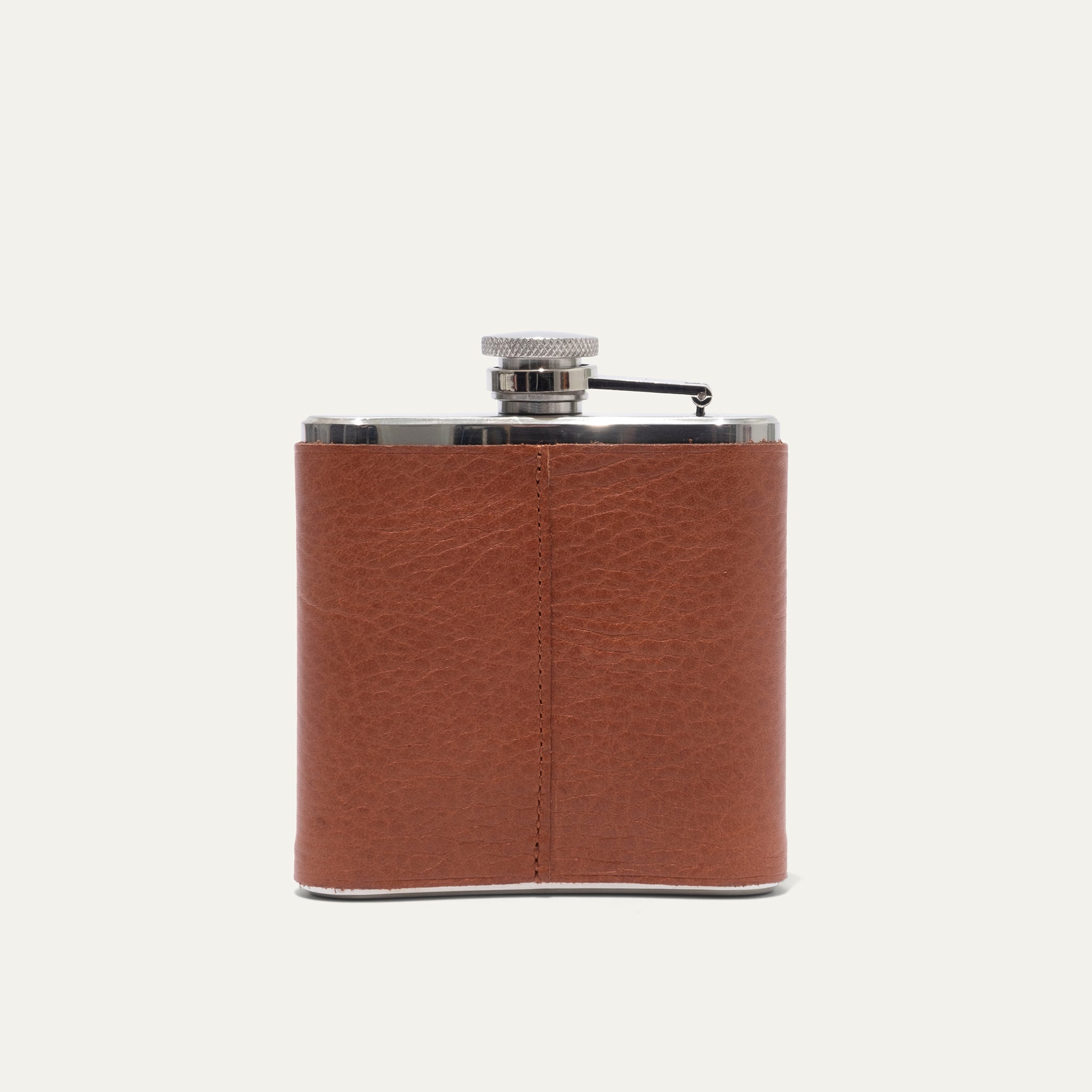 Leather & Stainless Steel Flask
