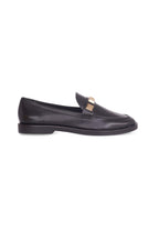 Mangara Atelier Calf Leather Loafers with Metal Stud Detail