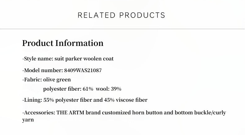 Fireladyfur Wool Tweed Coat with Detachable Fur Collar 'Vertical Texture'