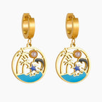 Coastal Magic Turquoise Earrings