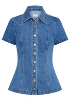 Women's Two-Piece Short Denim Set