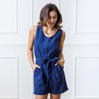 Seersucker Organic Romper