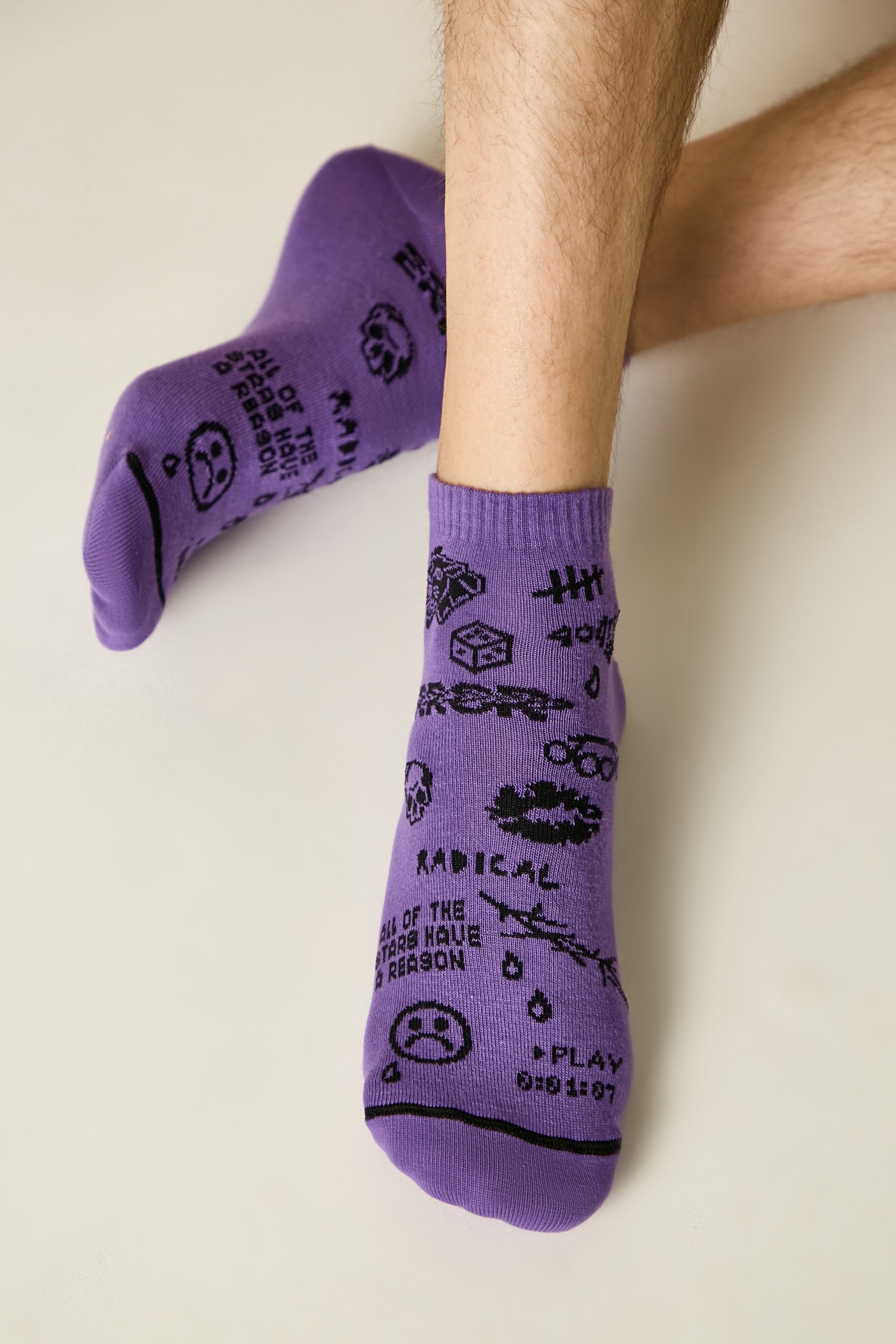 Conte Cotton Ankle Socks Diwari 'Happy' 174