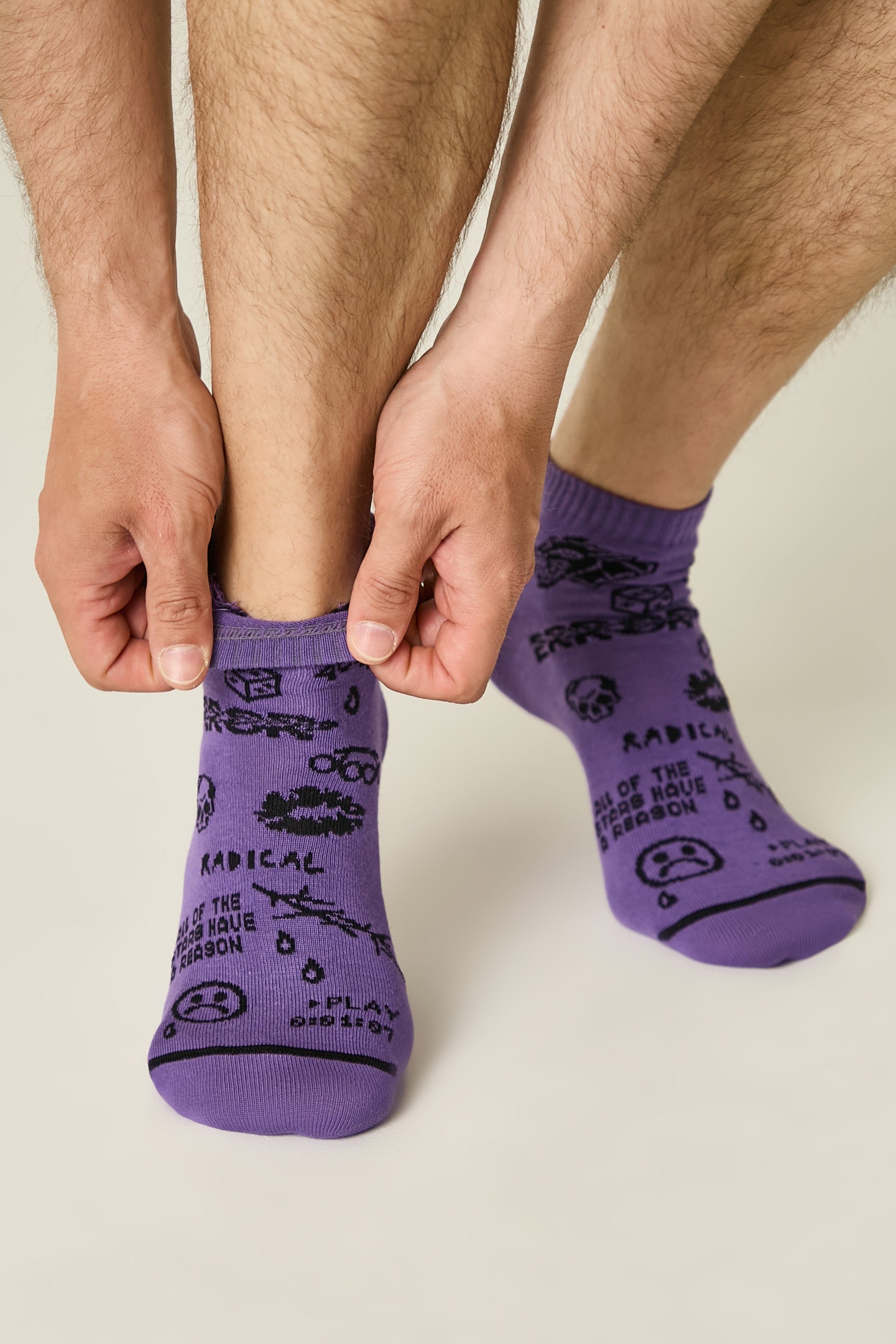 Conte Cotton Ankle Socks Diwari 'Happy' 174