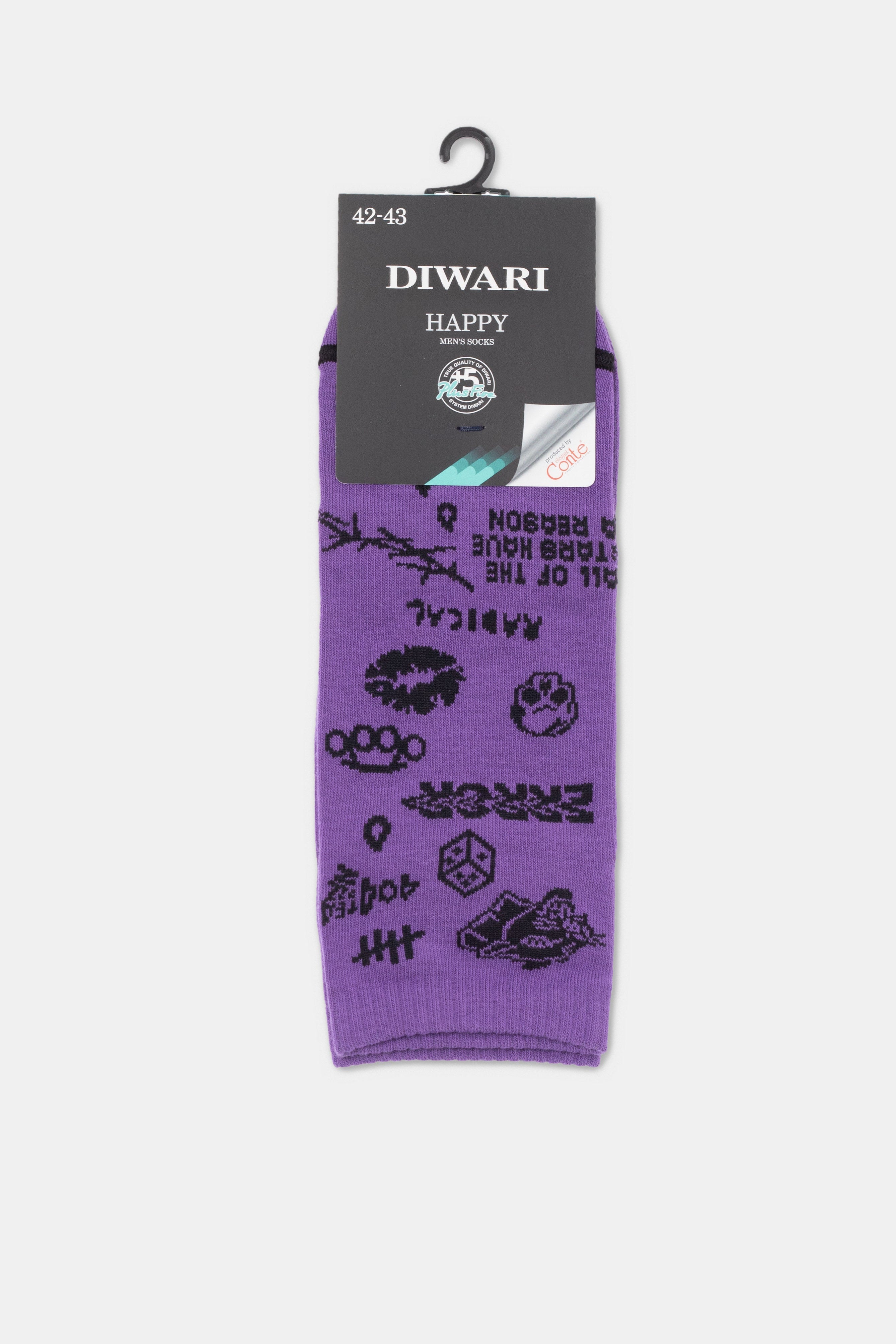 Conte Cotton Ankle Socks Diwari 'Happy' 174