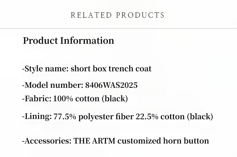 'Night Messenger' Anti-Wrinkle Waterproof Short Straight Windbreaker | Black