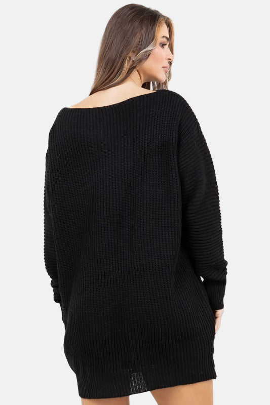 By Claude Sweater Tunic Dress