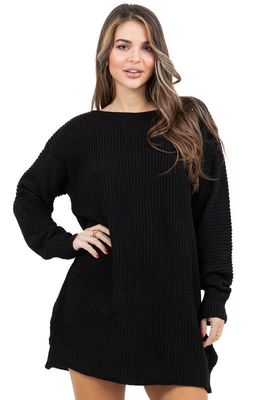 By Claude Sweater Tunic Dress