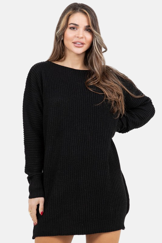 By Claude Sweater Tunic Dress