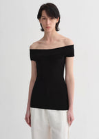 Mulberry Silk Blended One-Shoulder Strapless Summer Top