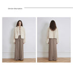 Fireladyfur Tuscan Sheepskin Coat ‘Morning Mist Fairy’