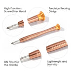 Precision Tool Repair Kit with Leather Case | 25-Piece Set