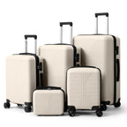 5-Piece Lightweight Luggage Set with Lock