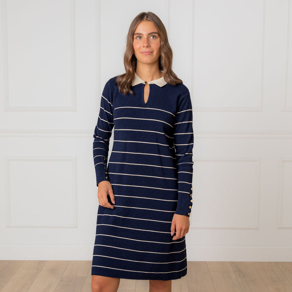 Organic Collared Sweater Dress