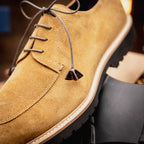 CAMPO Sueded Goatskin Lace-Up | Tobacco