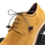 CAMPO Sueded Goatskin Lace-Up | Tobacco