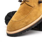 CAMPO Sueded Goatskin Lace-Up | Tobacco