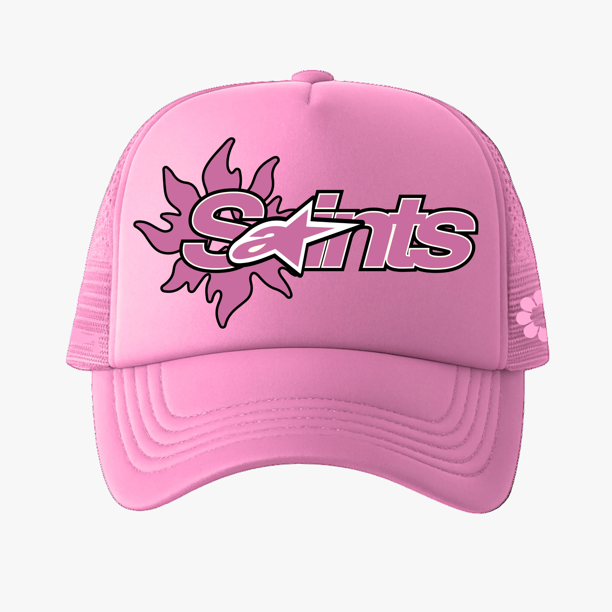 Saint Tears Trucker Hat | Pink