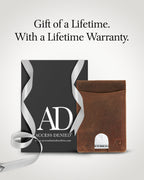 Slim Money Clip Bifold Wallet