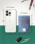 Slim Money Clip Bifold Wallet