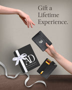 Slim Bifold Wallet with Pull Strap