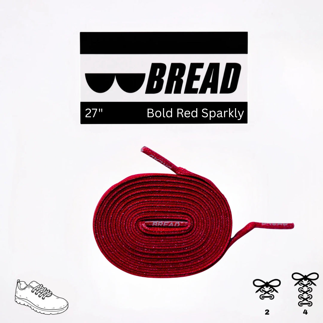 Bold Red Shoelaces