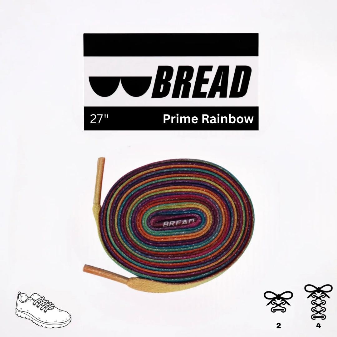Prime Rainbow Shoelaces