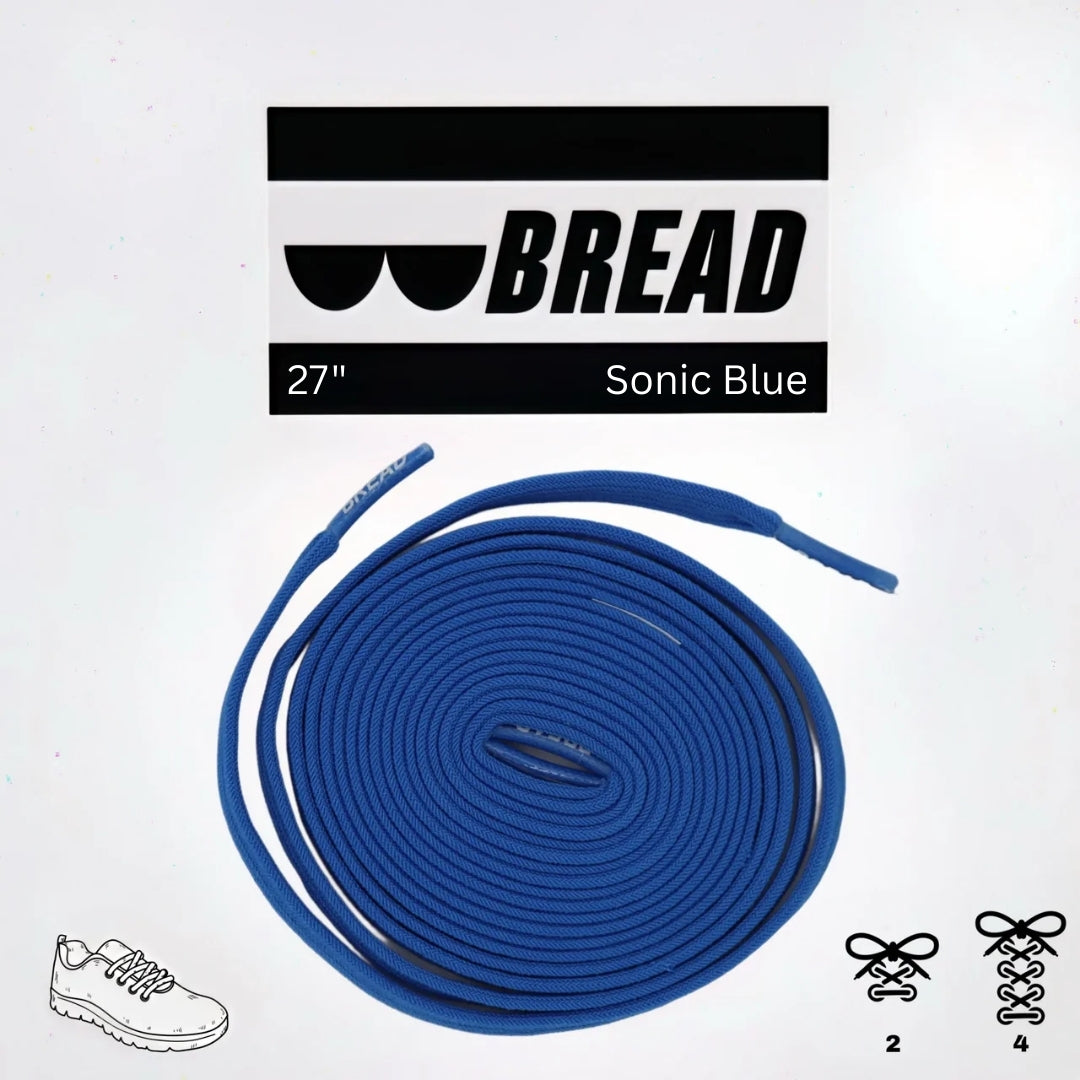 Sonic Blue Shoelaces