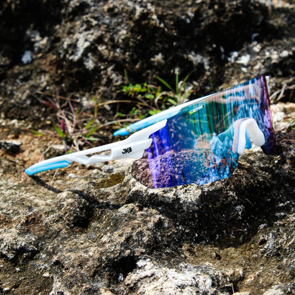 Shisa Rimless Wrap Shield Sunglasses JBX