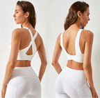 Front Zipper High Impact Athletic Bra