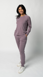 Women's The Ease Pullover | Lilac