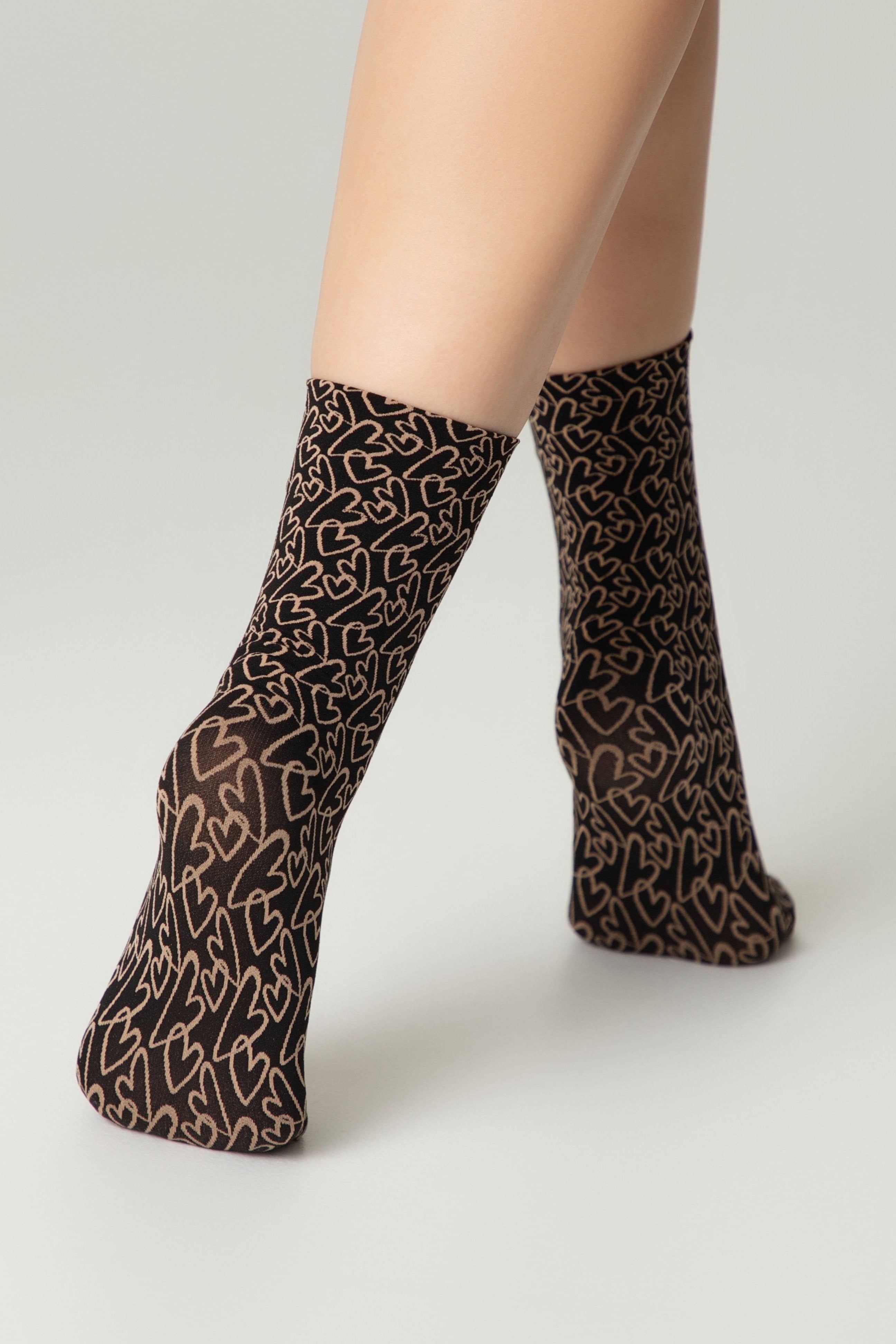 Dense Socks Conte Fantasy 'Love' Designs