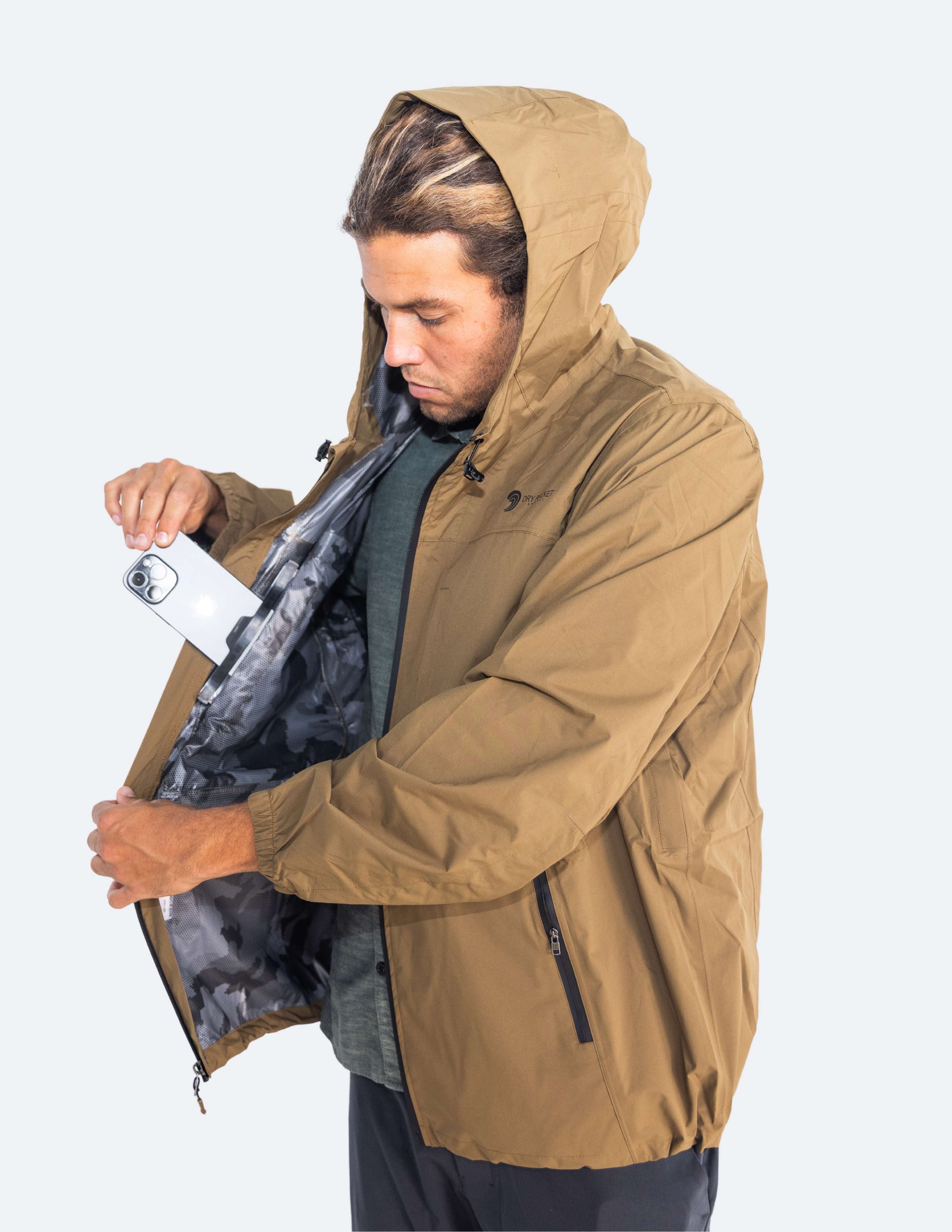 The Outback Waterproof Pocket Rain Jacket