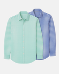 Mauro Dress Shirt Teal/Blue | 2-Pack