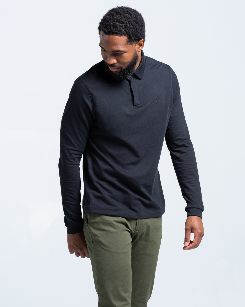 Long Sleeve Perfect Polo